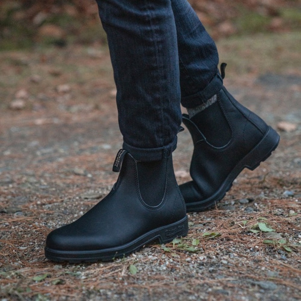 Blundstone 510 Original Chelsea Boots Black Leather Mens 8 Womens 10 AU 7